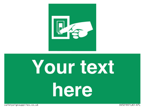 Custom Light Switch Sign